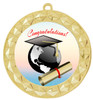 Graduation theme medal.  Choice of 7 designs.  Includes free engraving and neck ribbon.  ( 935g