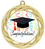 Graduation theme medal.  Choice of 7 designs.  Includes free engraving and neck ribbon.  ( 938g