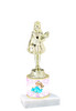 NEW!  Princess theme trophy.  Choice of 3 heights with numerous figures available.  (design 004