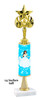  NEW!  Princess theme trophy.  Choice of 3 heights with numerous figures available. (stem 001