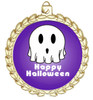 Halloween theme medal.  Choice of art work.  Includes free engraving and neck ribbon - m70g