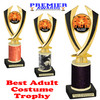 Halloween Costume Contest trophy.  Best Adult Costume.  Perfect award for your Halloween party contest.
