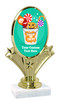 Custom Halloween trophy.   Perfect award for your Halloween pageants, contests and parties. (005