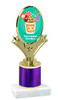 Custom Halloween trophy.   Perfect award for your Halloween pageants, contests and parties. (005