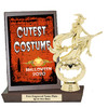 Halloween Costume Contest Plaque and Figure.   A unique award for all of your Halloween theme events and contests  (005