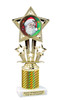 Santa trophy.  Perfect for your Holiday pageants, events, contests and more!  757