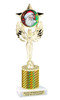 Santa trophy.  Perfect for your Holiday pageants, events, contests and more!  7517