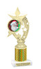 Santa trophy.  Perfect for your Holiday pageants, events, contests and more!  h208