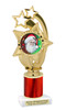 Santa trophy.  Perfect for your Holiday pageants, events, contests and more!  ph55