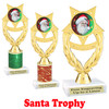 Santa trophy.  Perfect for your Holiday pageants, events, contests and more!  ph97