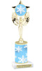 Snowflake theme trophy.  Great for your Winter themed events! 7517