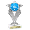 Snowflake theme trophy.  Great for your Winter themed events! 5086-snow