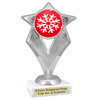 Snowflake theme trophy.  Great for your Winter themed events! 5086-snow