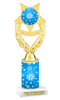 Snowflake theme trophy.  Great for you Winter themed events! ph97