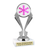 Glitter Snowflake trophy.  Great trophy for all of your holiday events and pageants.   5096