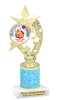 Custom Gingerbread House trophy.  Great trophy for all of your holiday events and pageants.  h208