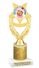 Custom Gingerbread House trophy.  Great trophy for all of your holiday events and pageants.  ph97