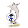 Custom Snowman trophy.  Great trophy for all of your holiday events and pageants. 6061