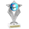 Custom Snowman trophy.  Great trophy for all of your holiday events and pageants. 5086