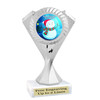 Custom Snowman trophy.  Great trophy for all of your holiday events and pageants. 5455