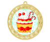 Holiday Cupcake  medal.  Great medal for those Holiday Events, Baking Contests and more!  935g