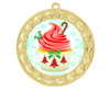 Holiday Cupcake  medal.  Great medal for those Holiday Events, Baking Contests and more!  935g