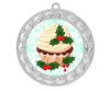 Holiday Cupcake  medal.  Great medal for those Holiday Events, Baking Contests and more!  935s