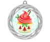 Holiday Cupcake  medal.  Great medal for those Holiday Events, Baking Contests and more!  938s