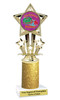 Ugly Sweater theme trophy. Add some bling to your Holiday Events with this Glitter column trophy.  767