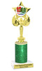 Ugly Sweater theme trophy. Add some bling to your Holiday Events with this Glitter column trophy.  7517-2