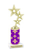 Mardi Gras Theme trophy.  Numerous figures available. Great trophy for your pageants, events, contests and more!   21-005