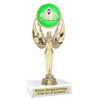 Crown Theme trophy.  Great trophy for your pageants, events, contests and more!   80087