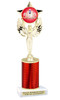 Crown Theme trophy.  Great trophy for your pageants, events, contests and more!   1 Column.  7517