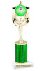 Crown Theme trophy.  Great trophy for your pageants, events, contests and more!   1 Column.  7517