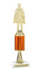 King  trophy.  Great trophy for your pageants, events, contests and more!   1 Column w/stem.. 