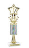 Star  trophy.  Great trophy for your pageants, events, contests and more!   1 Column w/stem.. 