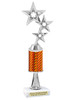 Star  trophy.  Great trophy for your pageants, events, contests and more!   1 Column w/stem.. 5061s