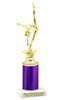 Gymnastics -  Dance trophy.  Great for your dance recitals, contests, gymnastic meets, schools and more. f2401