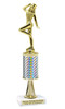 Dance Trophy.  Great trophy for your pageants, events, contests and more!   1 Column w/stem.. f711