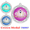 Crown medal.  Great for your pageants, events, contests and for the Queen or Princess in your life.  938 s