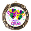 Mardi Gras theme medal.  Great medal for your pageants, contests, competitions and more.  930g
