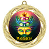 Mardi Gras theme medal.  Great medal for your pageants, contests, competitions and more.  938g