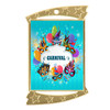 Mardi Gras theme medal.  Great medal for your pageants, contests, competitions and more.  927g