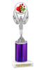 Valentine theme trophy.  Great trophy for your pageants, events, contests and more!   6010