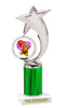 Valentine theme trophy.  Great trophy for your pageants, events, contests and more!   6061-3