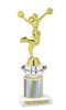 Cheer - Dance Trophy.  Great trophy for your pageants, events, contests and more!   1 Column w/diamond.. 7704
