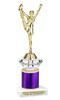 Cheer - Dance Trophy.  Great trophy for your pageants, events, contests and more!   1 Column w/diamond.. f640
