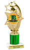 St. Patrick's Day Trophy.   Great award for your pageants, events, competitions, parties and more.  -006
