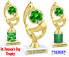 St. Patrick's Day Trophy.   Great award for your pageants, events, competitions, parties and more.  -008