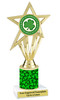 St. Patrick's Day Trophy.   Great award for your pageants, events, competitions, parties and more.  -011